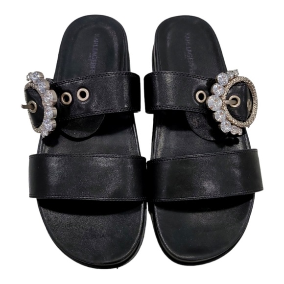 Karl Lagerfeld Shoes - Karl Lagerfeld Brinda Embellished Sandals